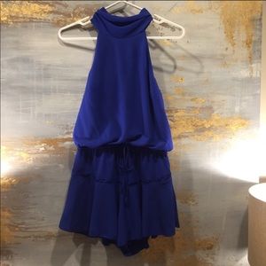 Marigold royal blue Saylor romper